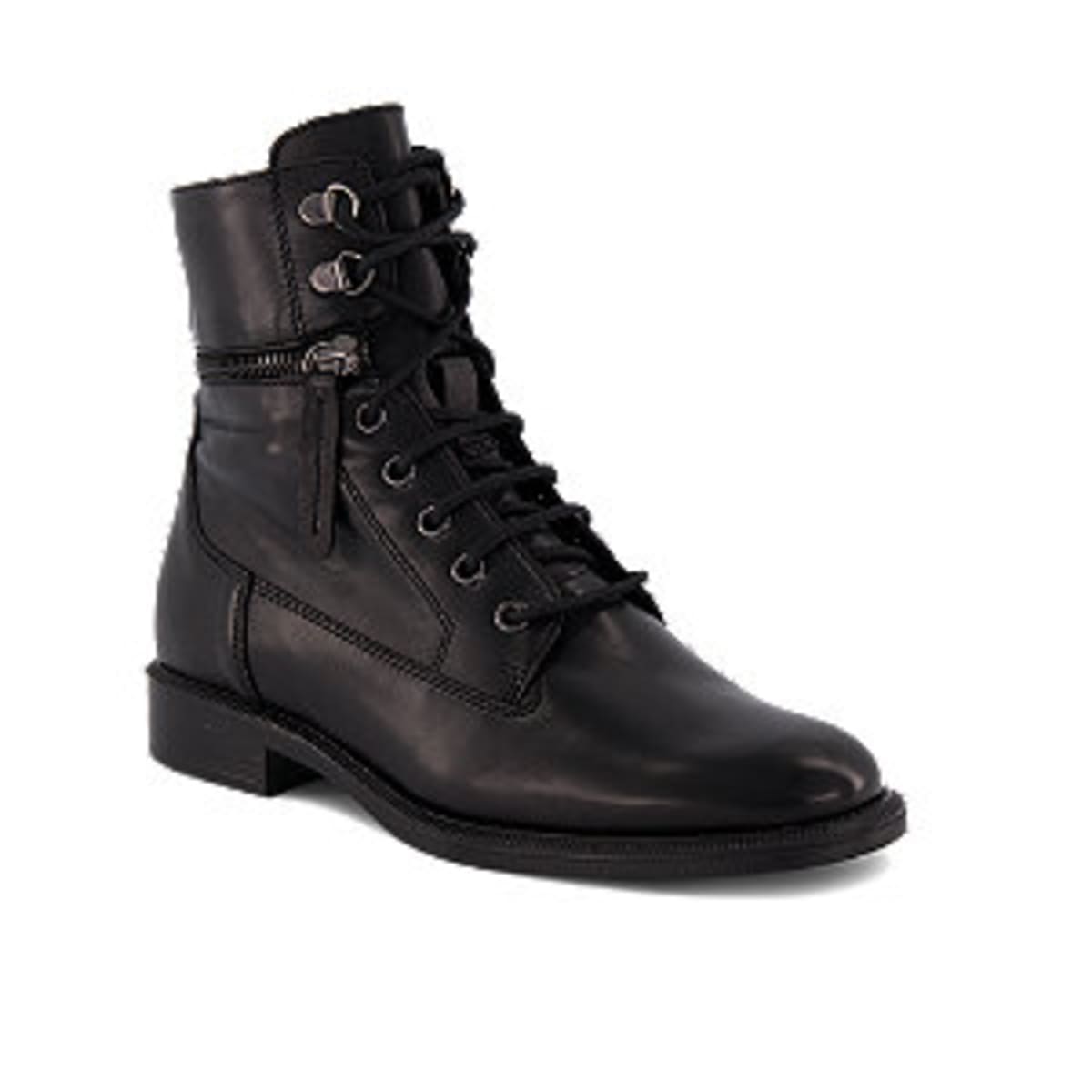 Varese boot à lacet femmes noir | Varese - Chaussures au charme italien