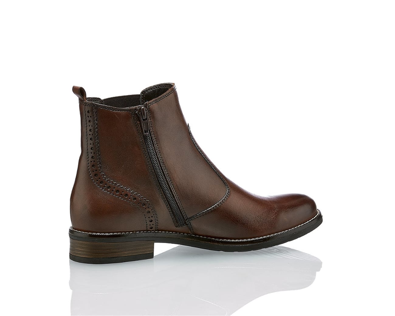 Varese Cairo Damen Chelsea Boot Braun | Varese - Schuhe mit italienischem Flair