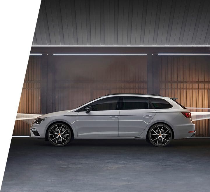 New SEAT Leon CUPRA Hintenansicht