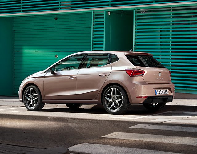 New SEAT Ibiza exterior angle front view