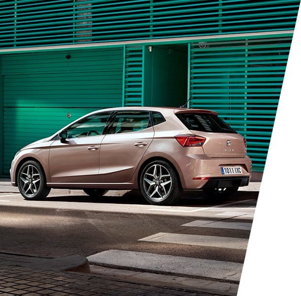 New SEAT Ibiza exterior angle front view