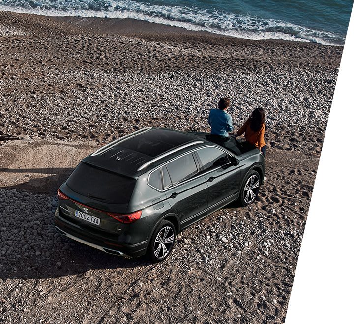 Der neue SEAT Tarraco SUV 7-Plätzer – Seitenansicht – Zubehör - zusätzlicher Stauraum - massgeschneidertes Design
