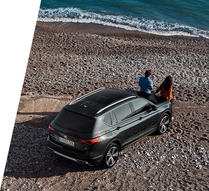 Der neue SEAT Tarraco SUV 7-Plätzer – Seitenansicht – Zubehör - zusätzlicher Stauraum - massgeschneidertes Design