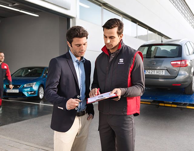 SEAT aftersales services pre mot