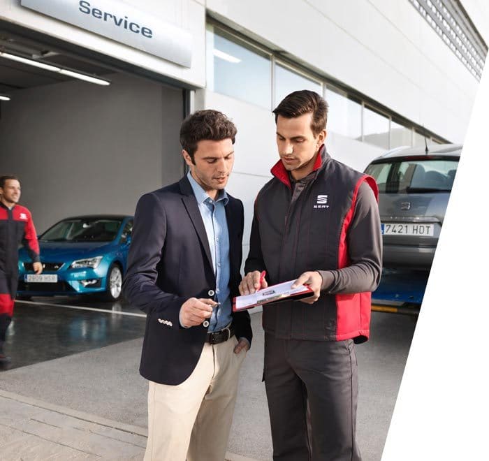 SEAT aftersales services pre mot