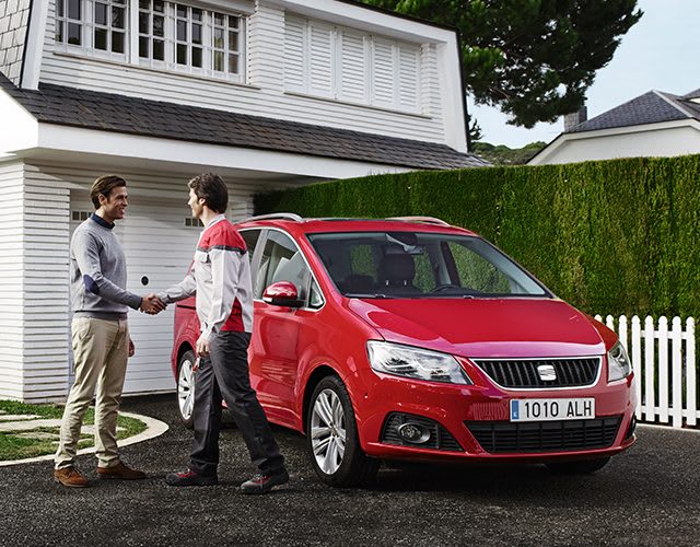 SEAT aftersales services car pick up