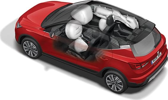 New SEAT ARONA airbags