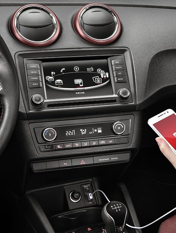 New SEAT Ibiza 5D interior dashboard