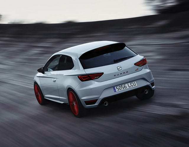New SEAT Leon CUPRA back view