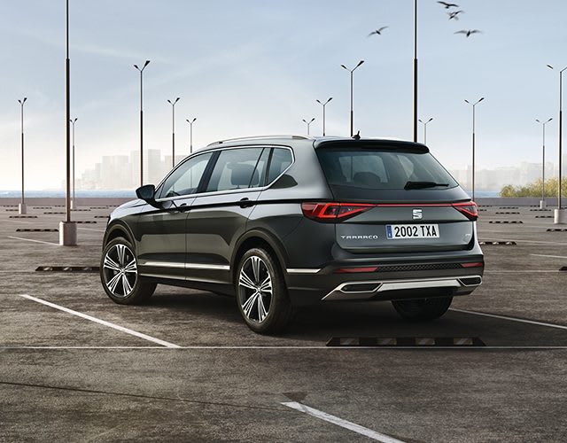 Nouvelle SEAT Tarraco, SUV 7 places, vue extérieure de l’arrière