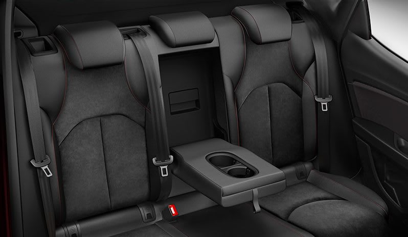 SEAT Leon 5 Türen Hintere Mittelarmlehne Alcantara