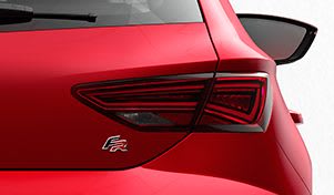 SEAT Leon 5 Doors Rear View