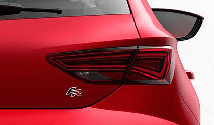 SEAT Leon 5 Doors Rear View