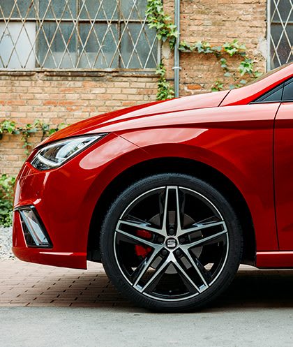 New SEAT Ibiza Detailed View Of Performance 18" 20/1 Alloy Wheel