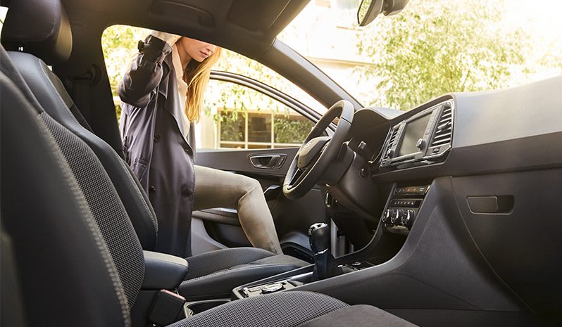 SEAT Ateca spacious trunk