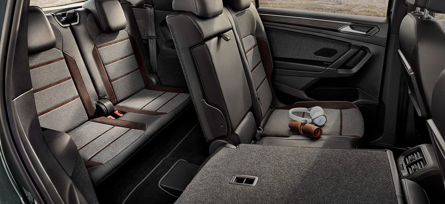 Nouvelle SEAT Tarraco, SUV 7 places, design intérieur, sièges pliables, rabattables et coulissants.