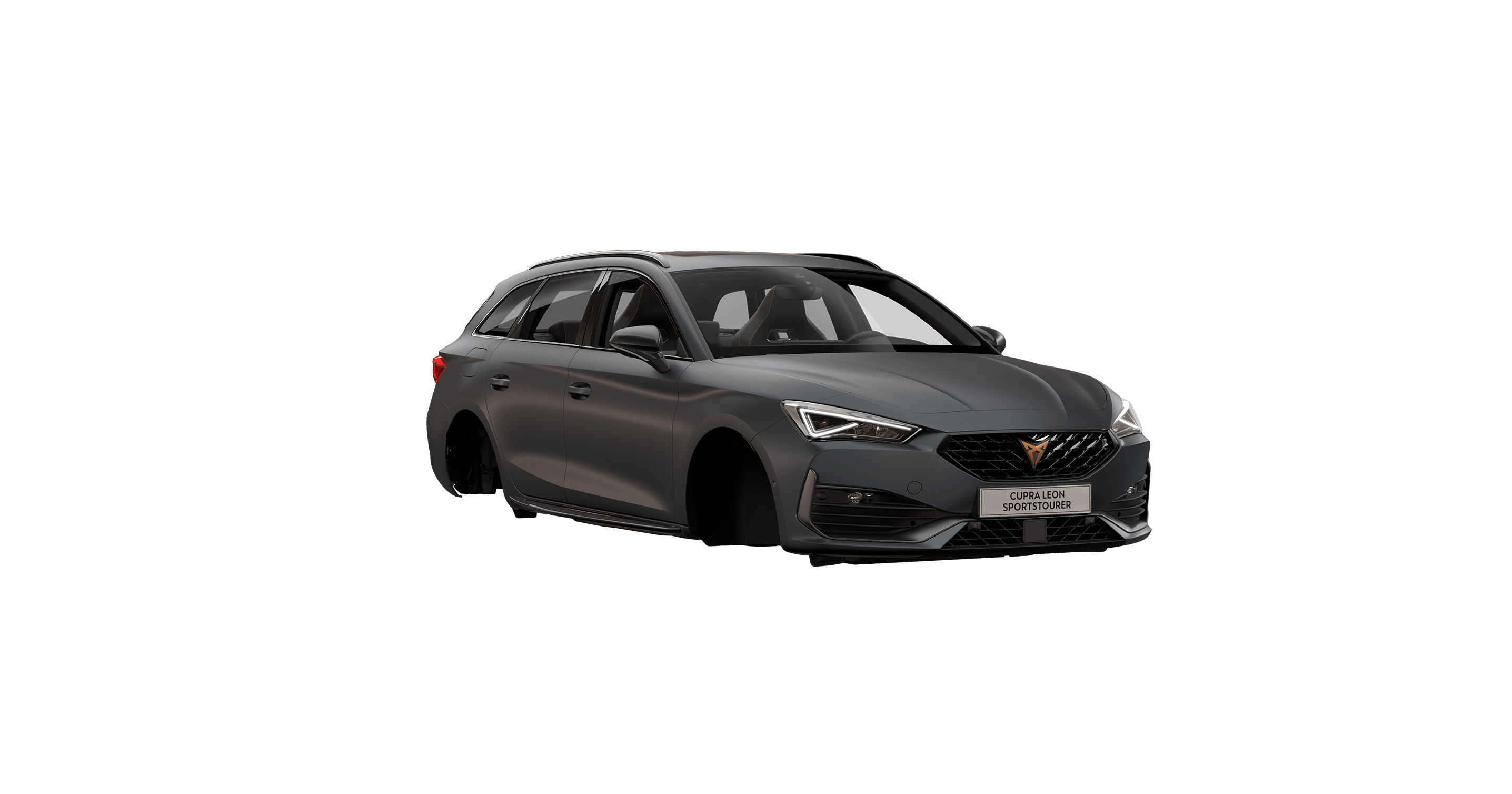 new CUPRA Leon Sportstourer ehybrid Family Sports Car available in magnetic tech matte colour