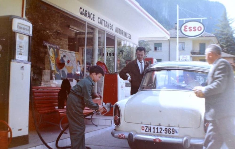 Silvano pompa benzina 1961