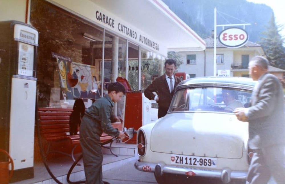 Silvano pompa benzina 1961