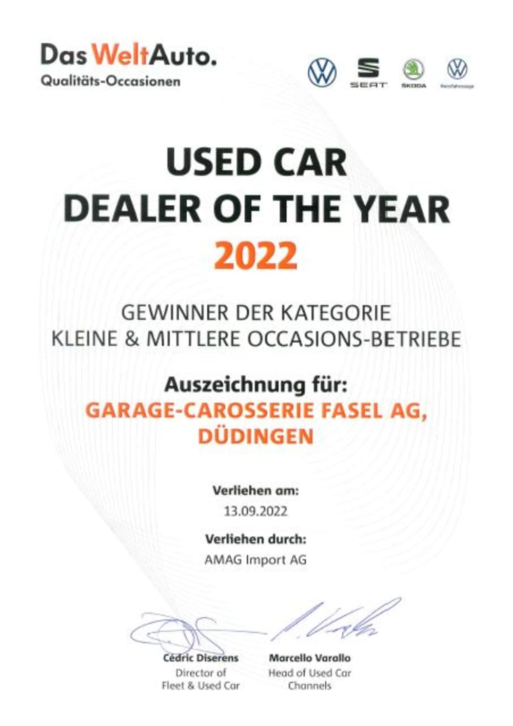used car dealer of the year