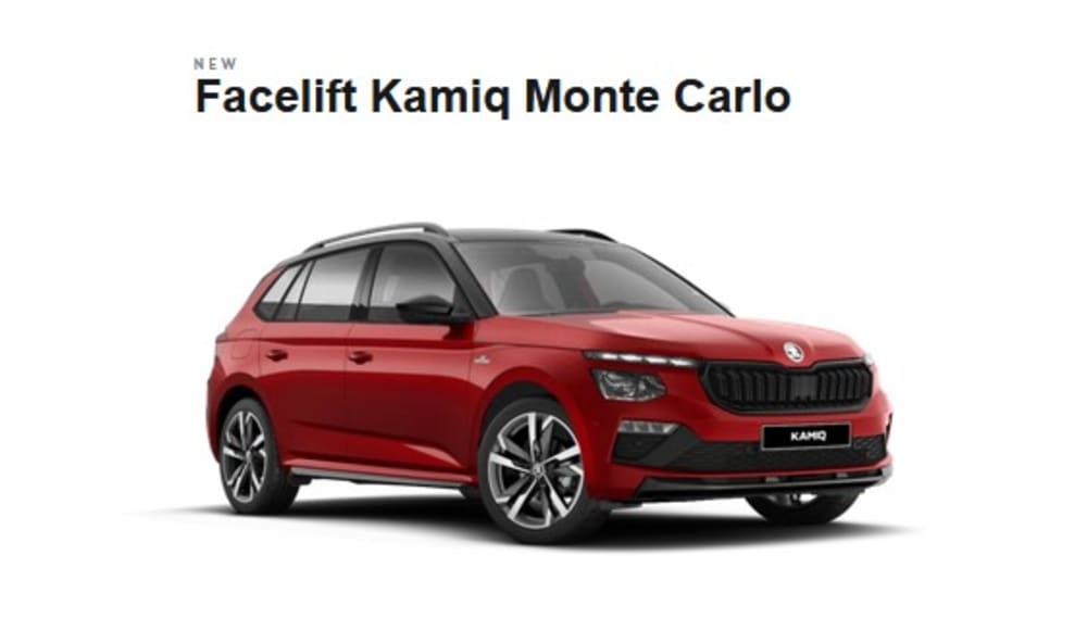 Facelift Kamiq Monte Carlo