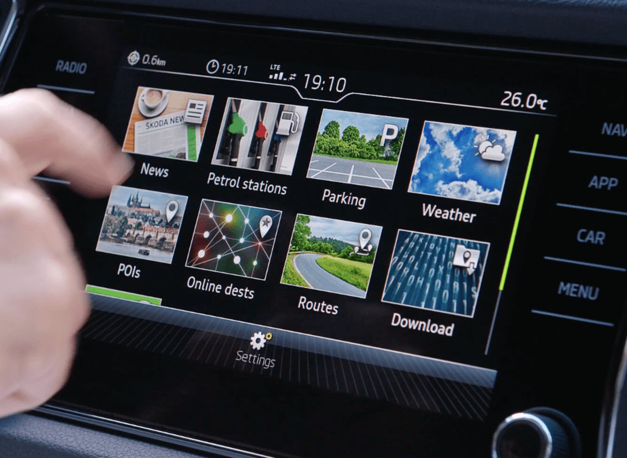 ŠKODA Connect Ist ihr Fahrzeug online? Škoda